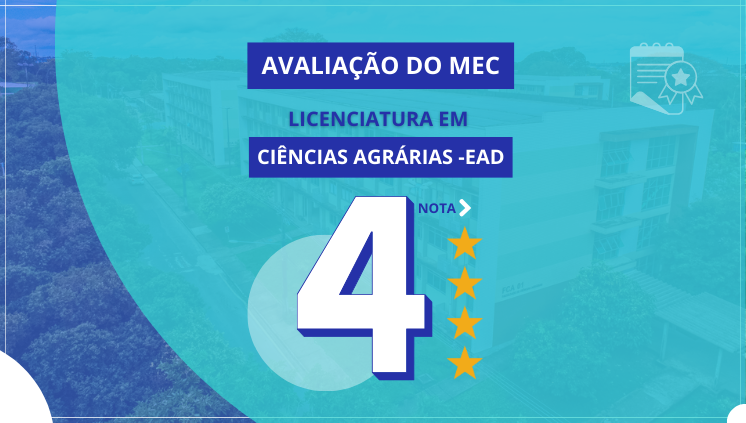 Parabéns à Coordenadora e Equipe do Curso de Licenciatura em Ciências Agrárias - EAD!